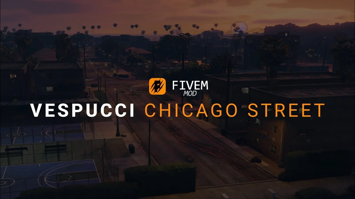 VESPUCCI – Chicago Street [Hood] MLO | Fully Open Source FiveM Map